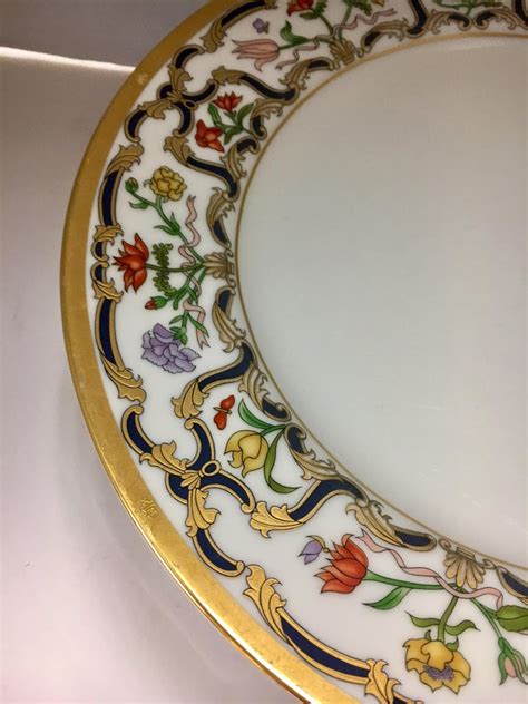 dior porcelain dinner plate set